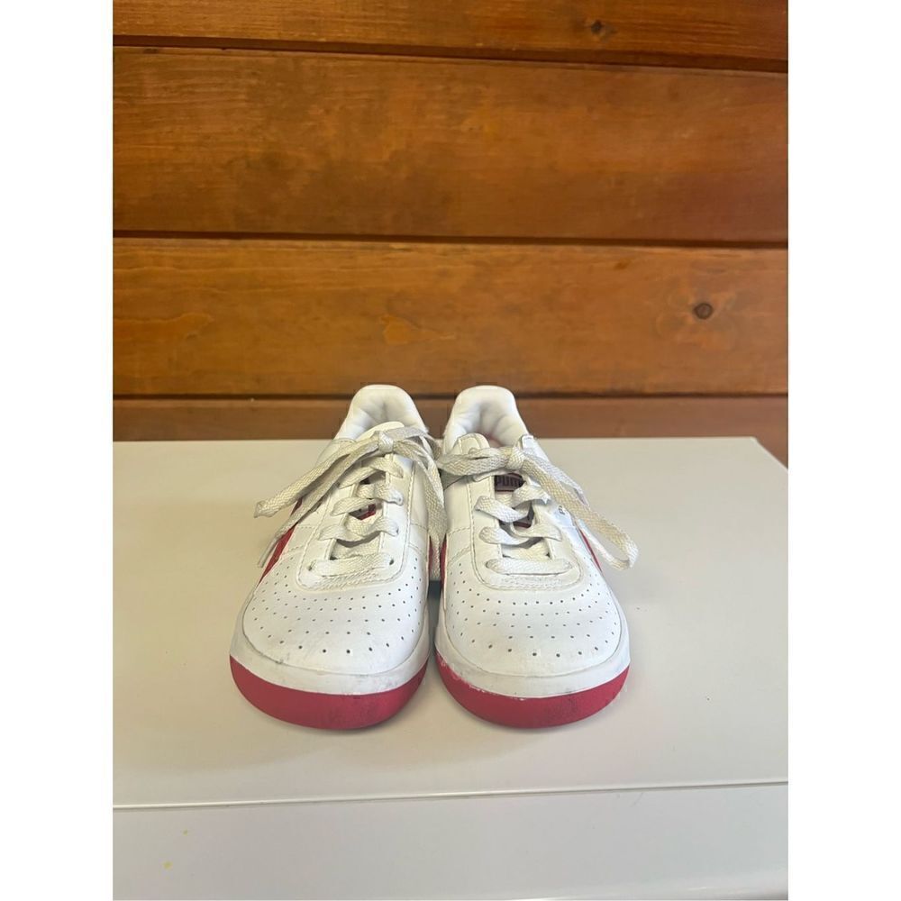 Puma Unisex Red/White Sneakers Sz 11C (Toddler) - Picture 7 of 8